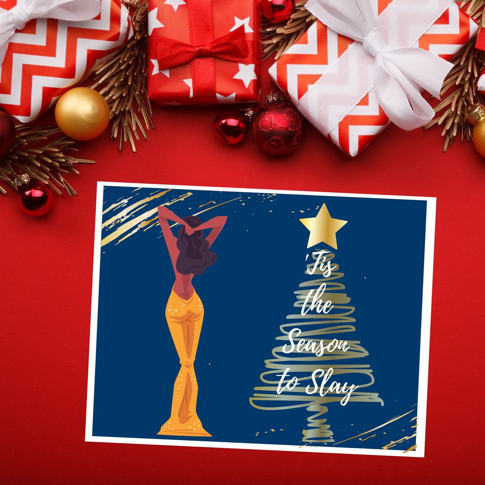 Mahogany Christmas Cards 