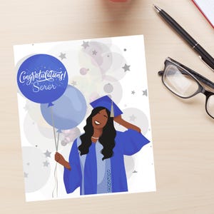 Zeta Graduation Card, Zeta-Inspired Sorority Gifts, Greek Paraphernalia, 1920, Sorority Graduation Gift, HBCU Graduation