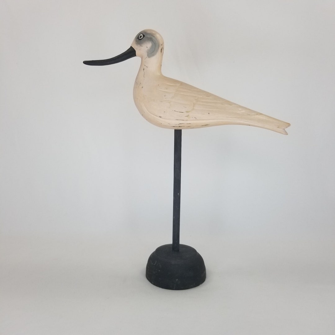 Handmade Wooden Hand Carved Shore Bird Wooden Hand Carved Etsy