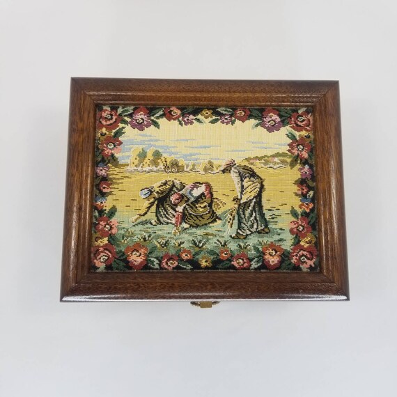 vintage japanese jewelry box Gem