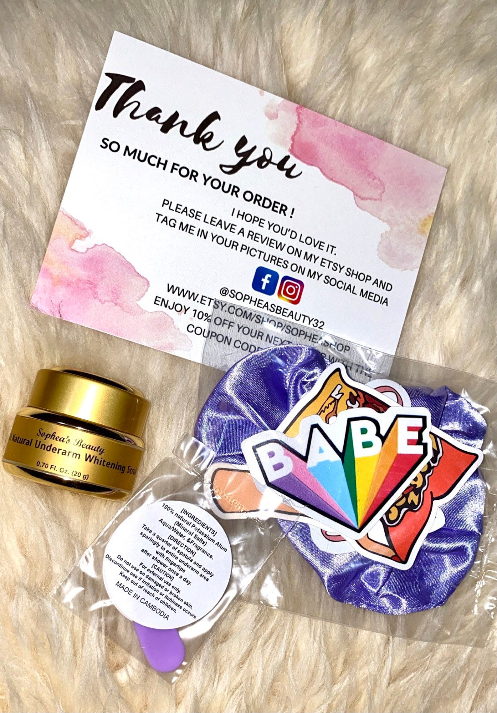 All Natural Underarm Whitening Scrub Etsy