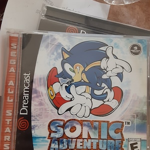 Sonic Adventure 1&2, SEGA Sports Flag to Flag CART i NBA 2K1 Combo Pack (oryginalne dyski)