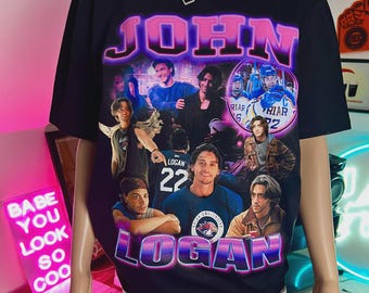 John Logan Homage t-shirt - 90s style tribute graphic tee