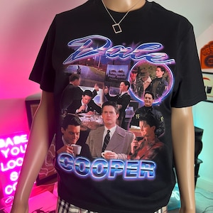 Dale Cooper Homage t-shirt - 90s style tribute graphic tee