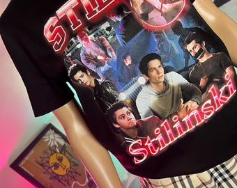 Stiles Stilinski -90's style homage graphic t-shirt