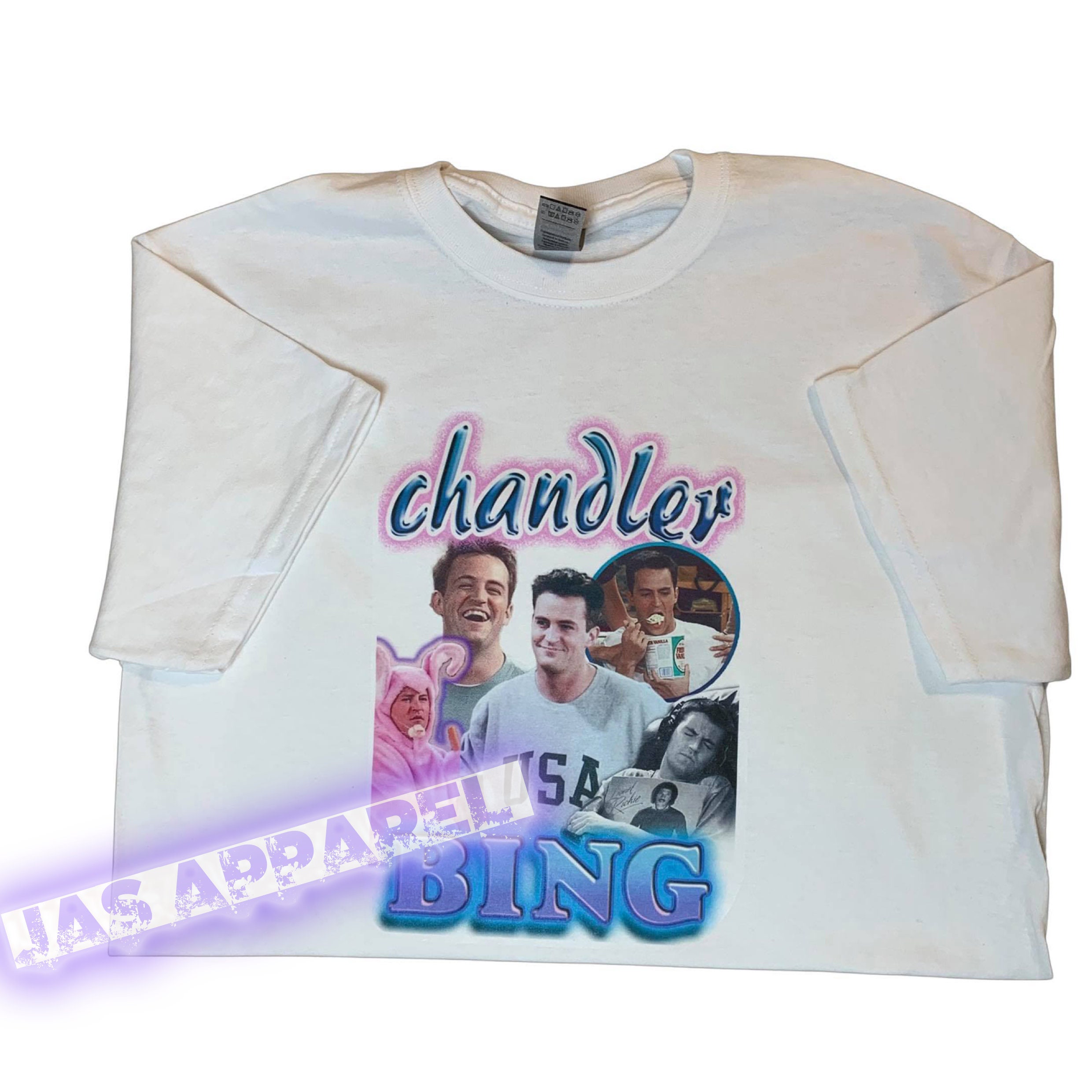 Chandler Bing Homage T-shirt - Etsy Canada