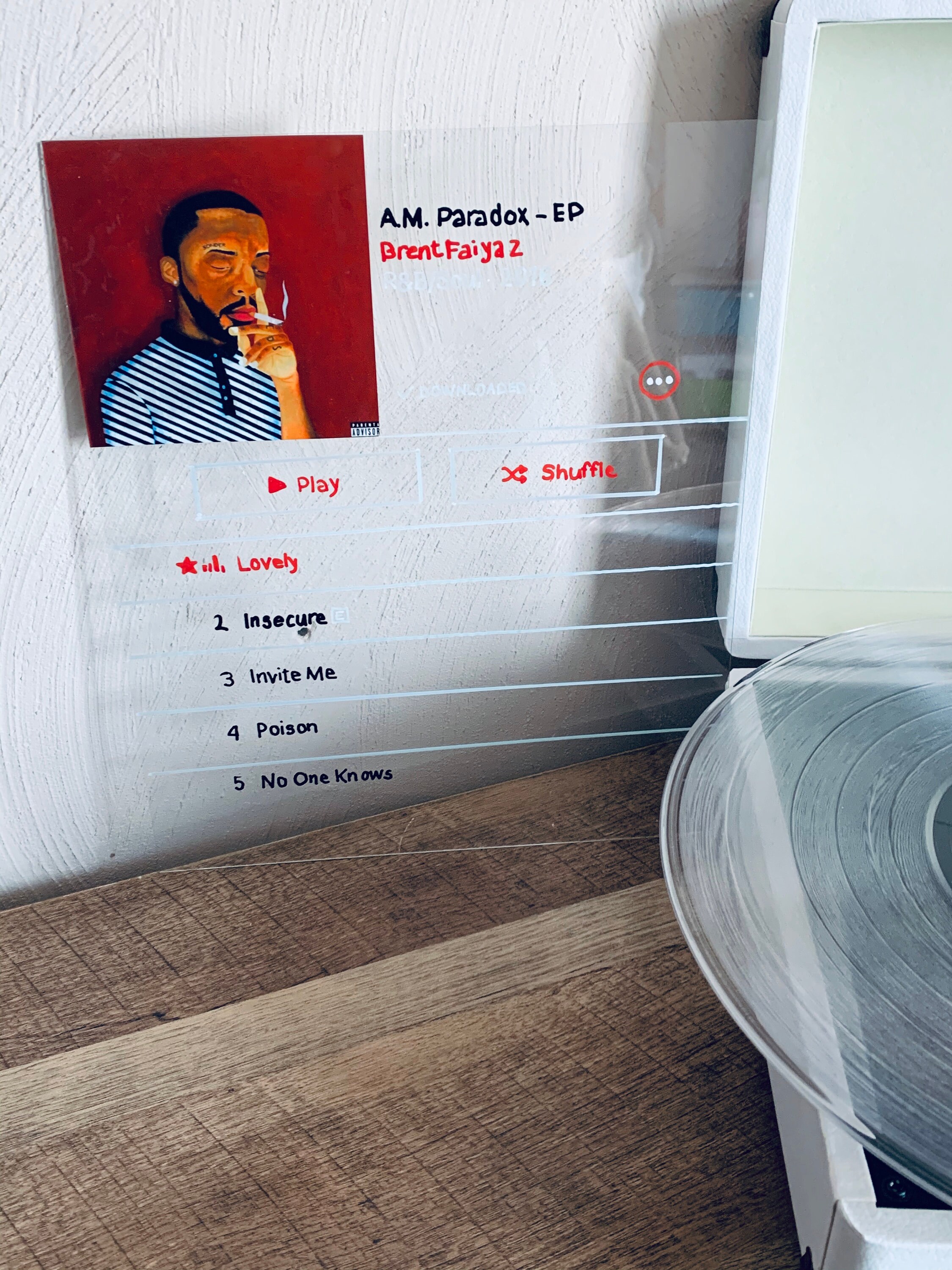 Glass Playlist Plaques Etsy