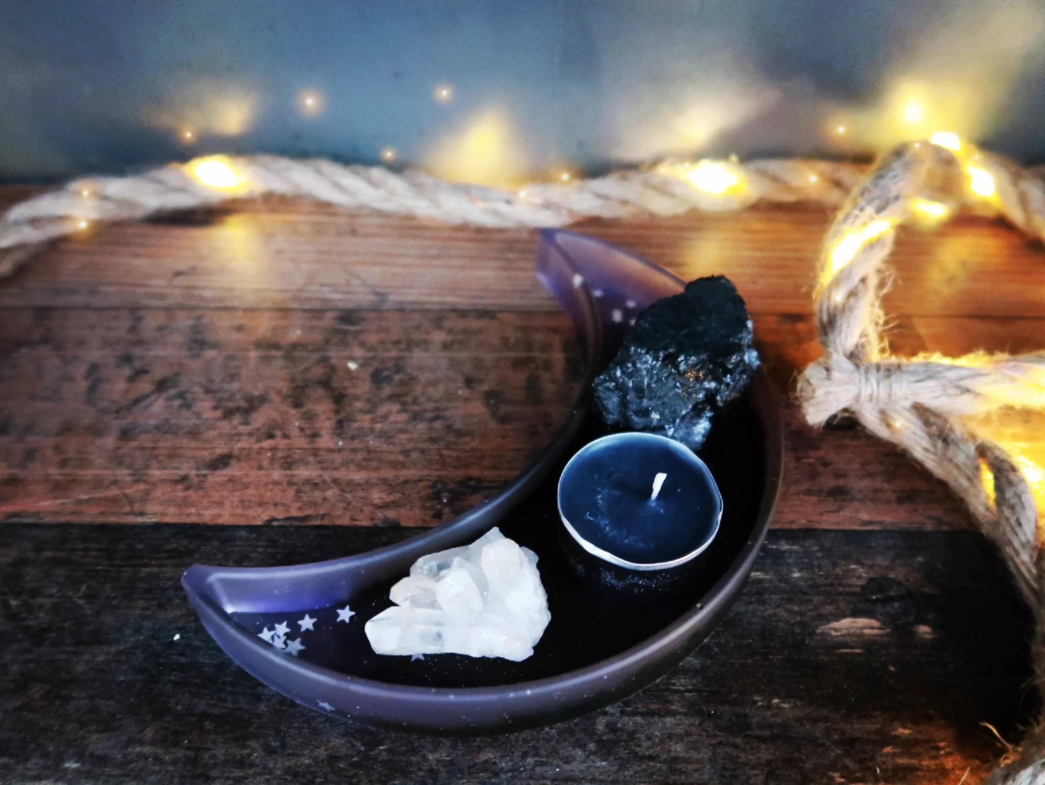 Plateau de Décoration Purple Dark Energy