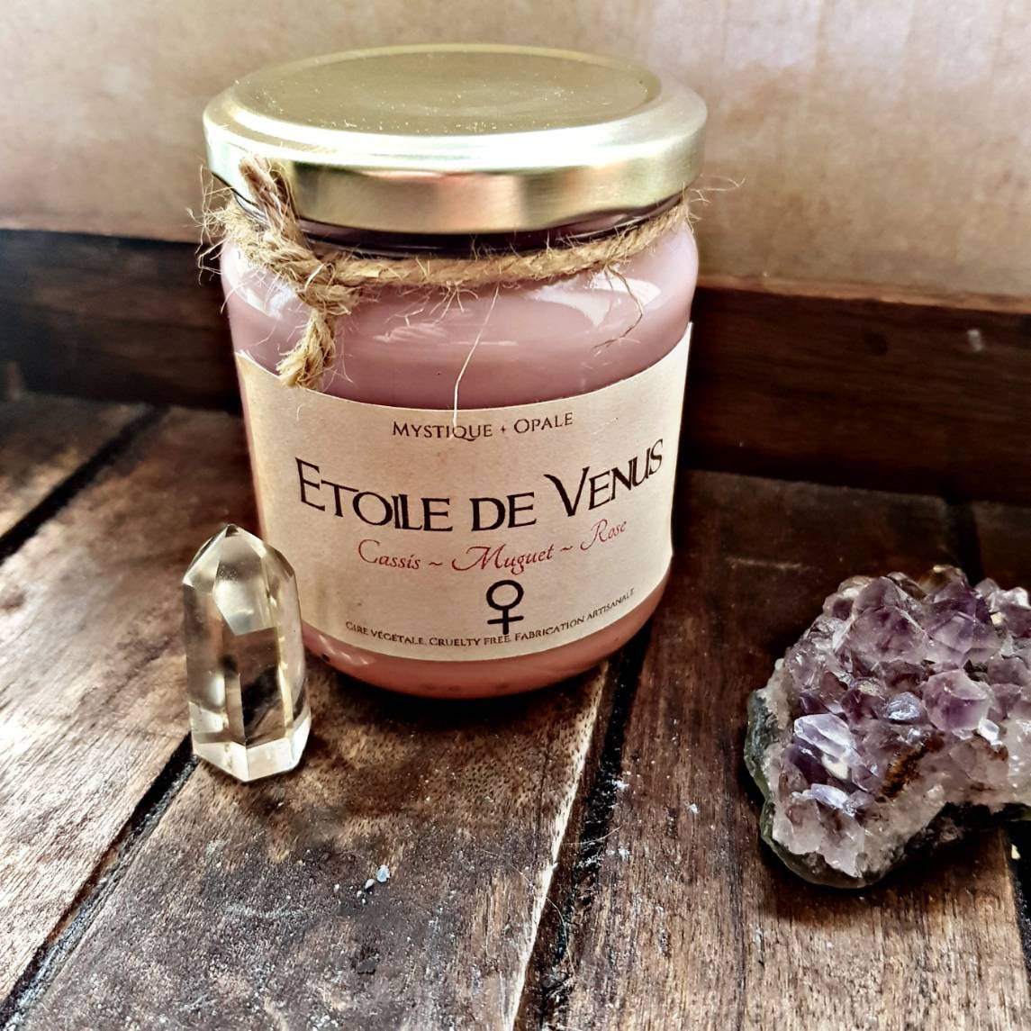 Bougie Etoile de Venus