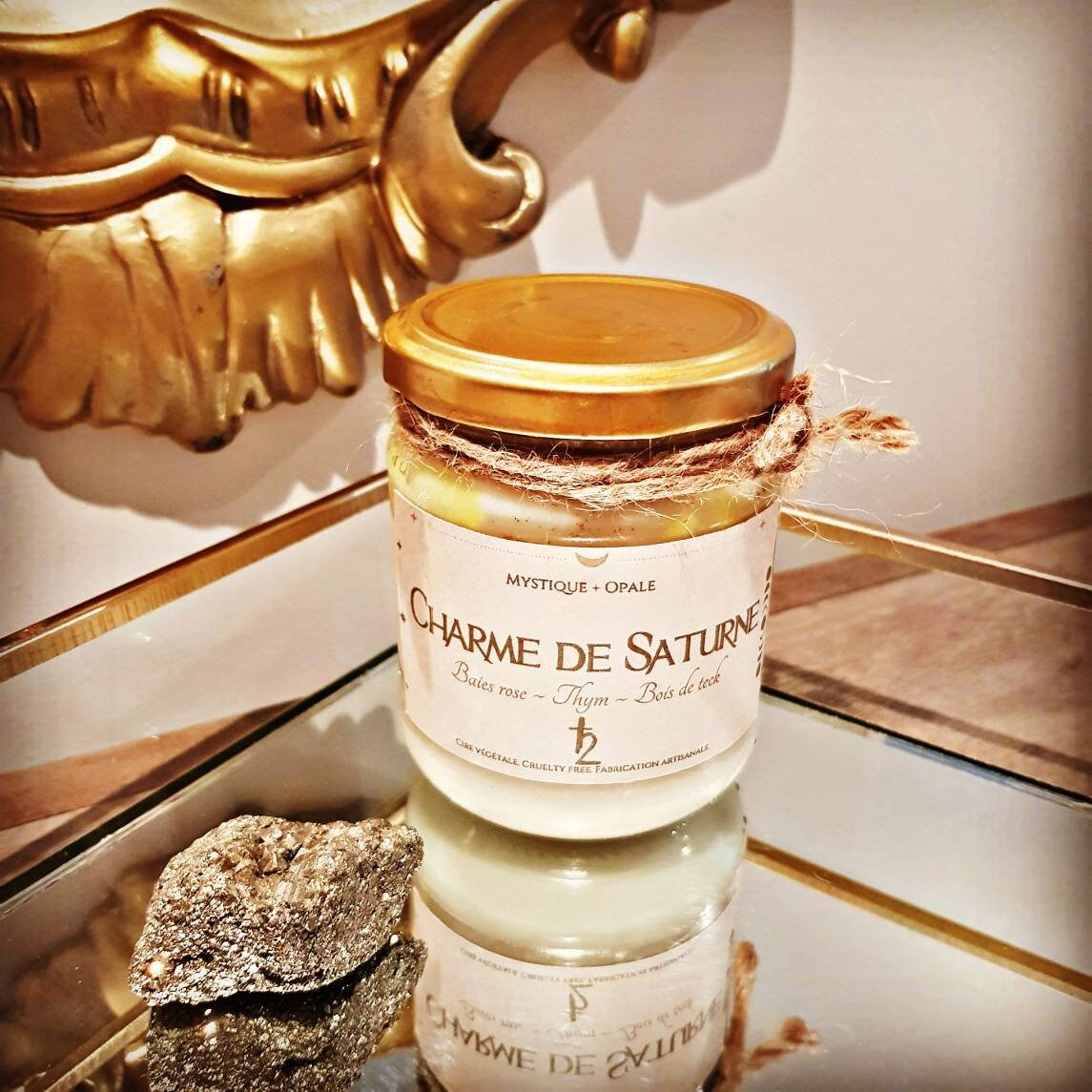 Bougie Parfumée Charme de Saturne