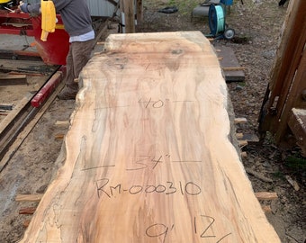 Maple a wood slabs 9 feet