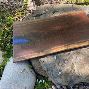 Walnut charcuterie Board