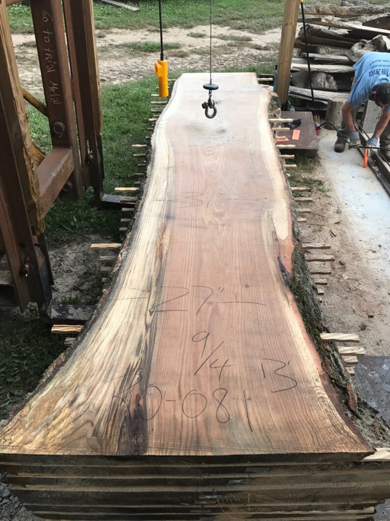 13 Foot Live Edge Red Oak Wood Slabs. 13 Foot Live Edge Oak Etsy