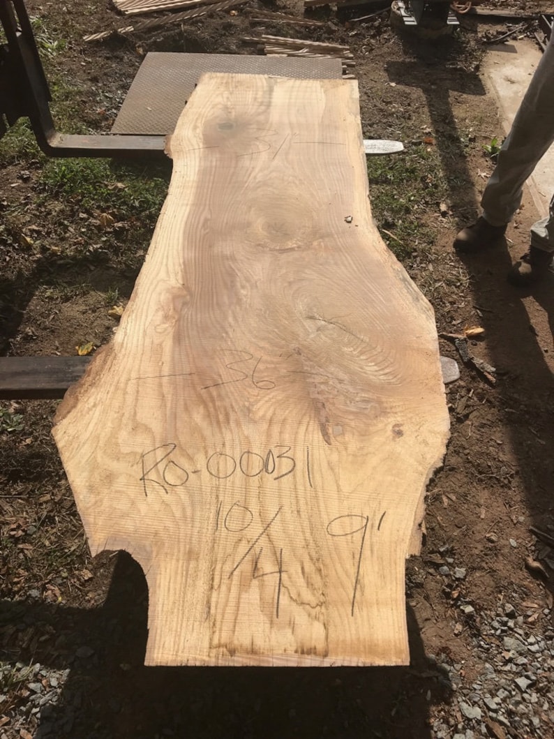 9 Foot Live Edge Red Oak Slabs for Sale Etsy