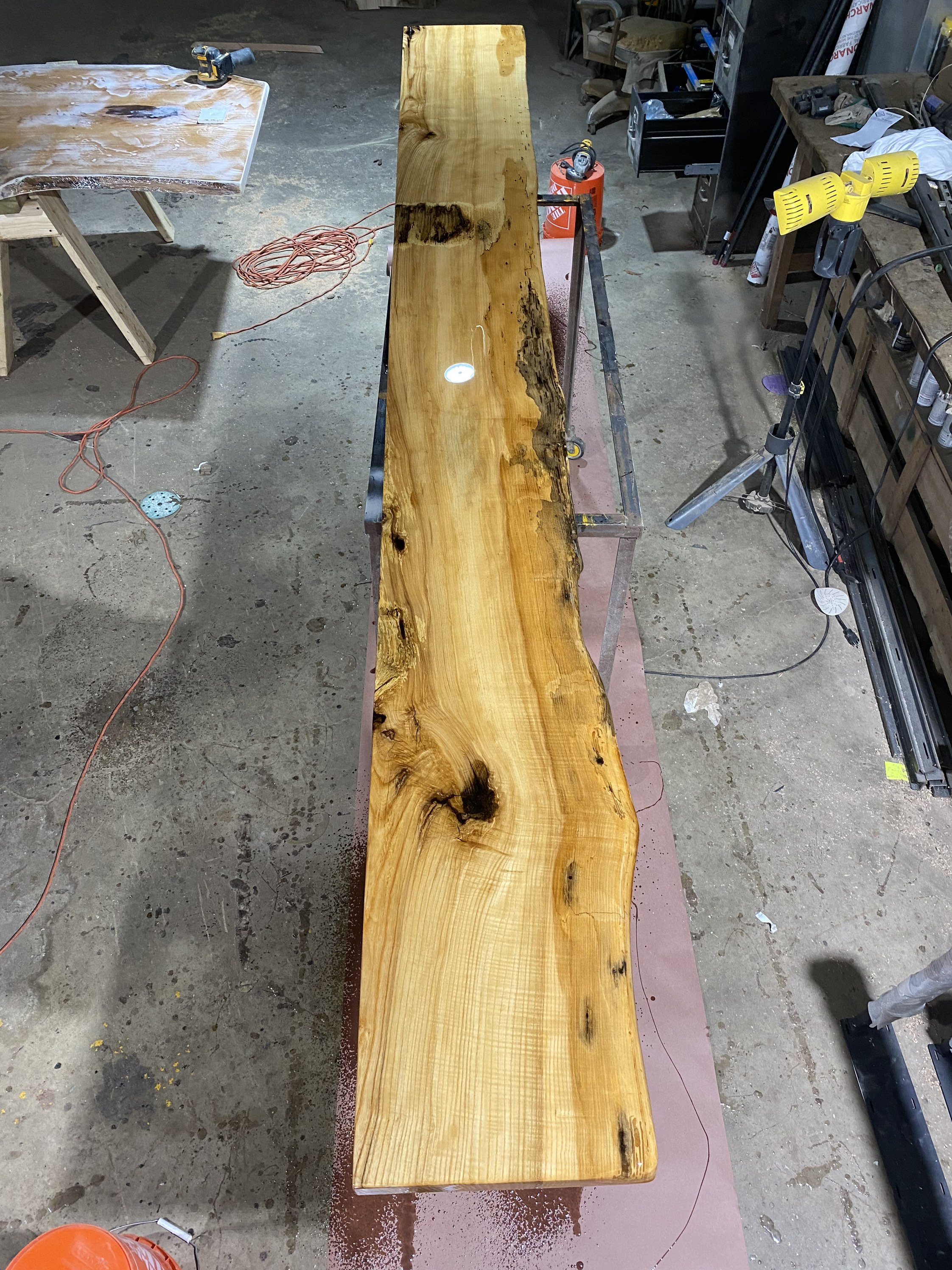 Ash Live Edge Wood Reclaimed Wood Slabs Kiln Dried Wood Etsy