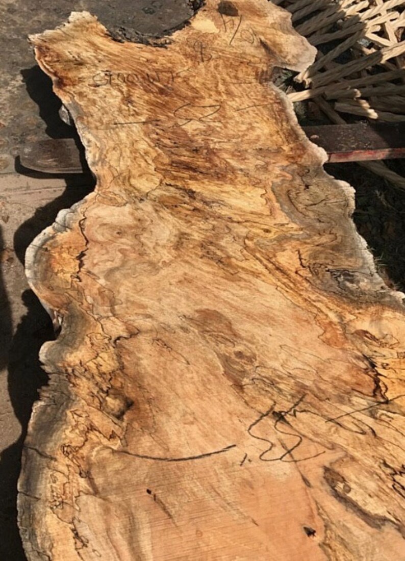 Live Edge Maple Wood Slabs and Live Edge Maple Tables for Etsy