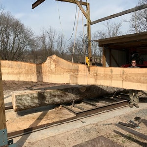 22 foot wood slabs kiln dried and planed