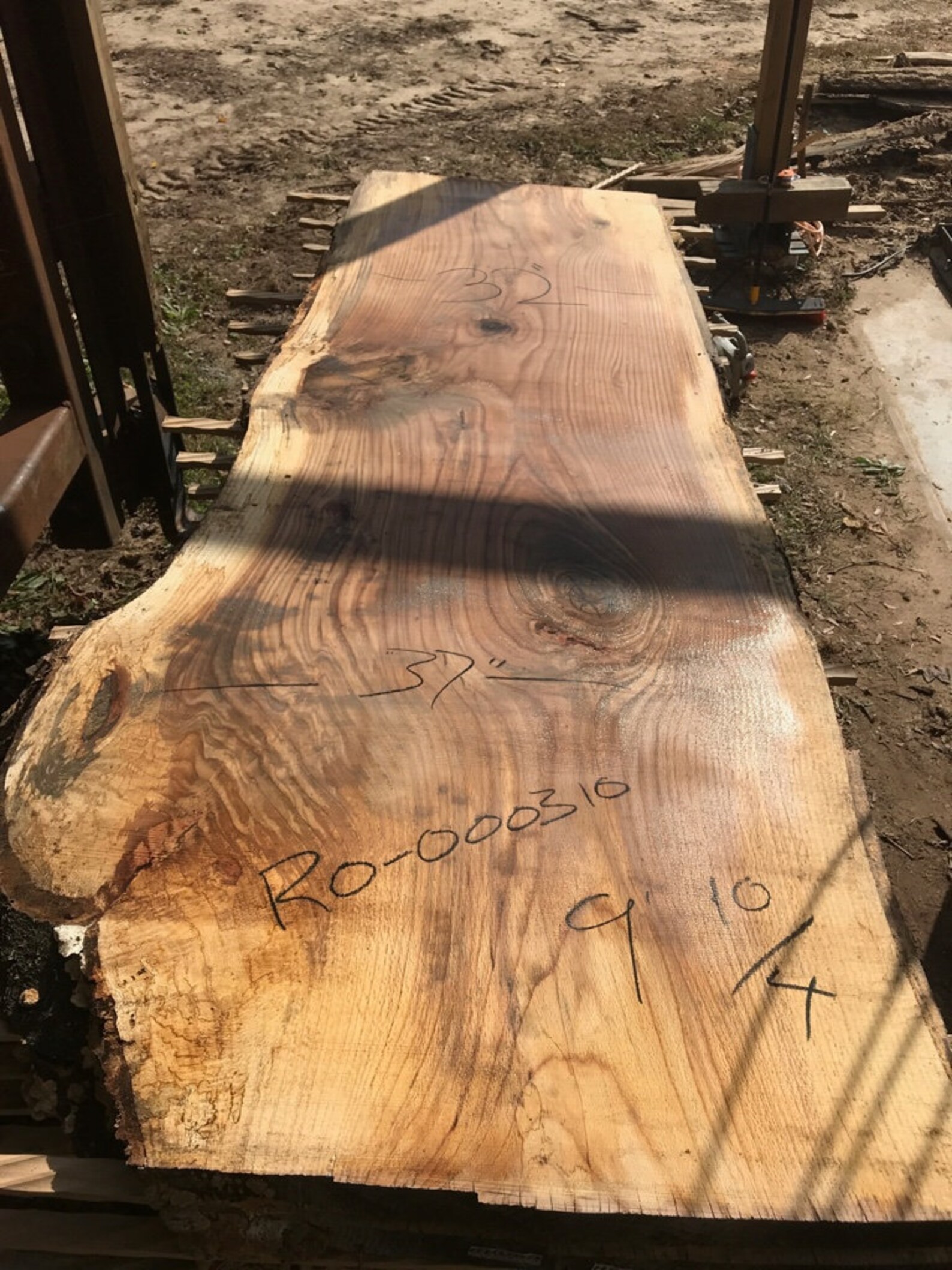 9 Foot Live Edge Red Oak Slabs for sale Etsy