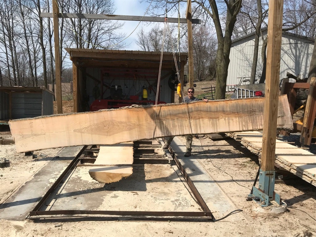 Ash Live Edge Wood Reclaimed Wood Slabs Kiln Dried Wood Etsy