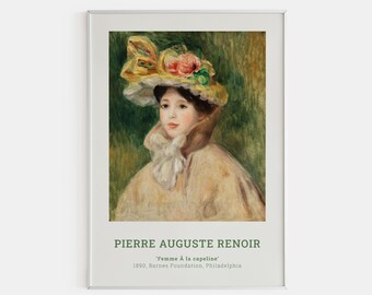 La Promenade, Renoir, Pierre Auguste Renoir, Artwork, Print
