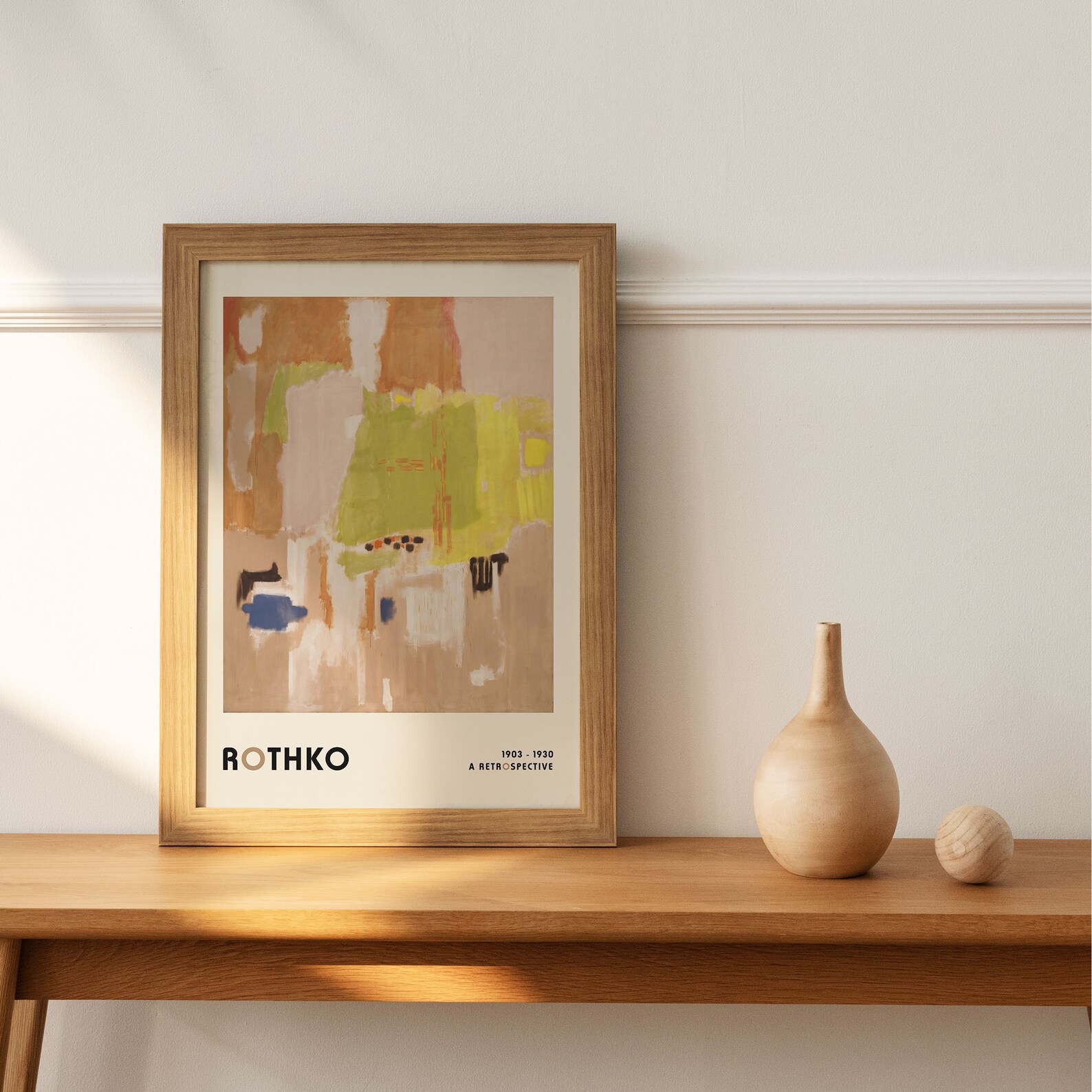 Mark Rothko Netural Mark Rothko Abstract Art Print: Neutral Earth Tones Poster - Etsy