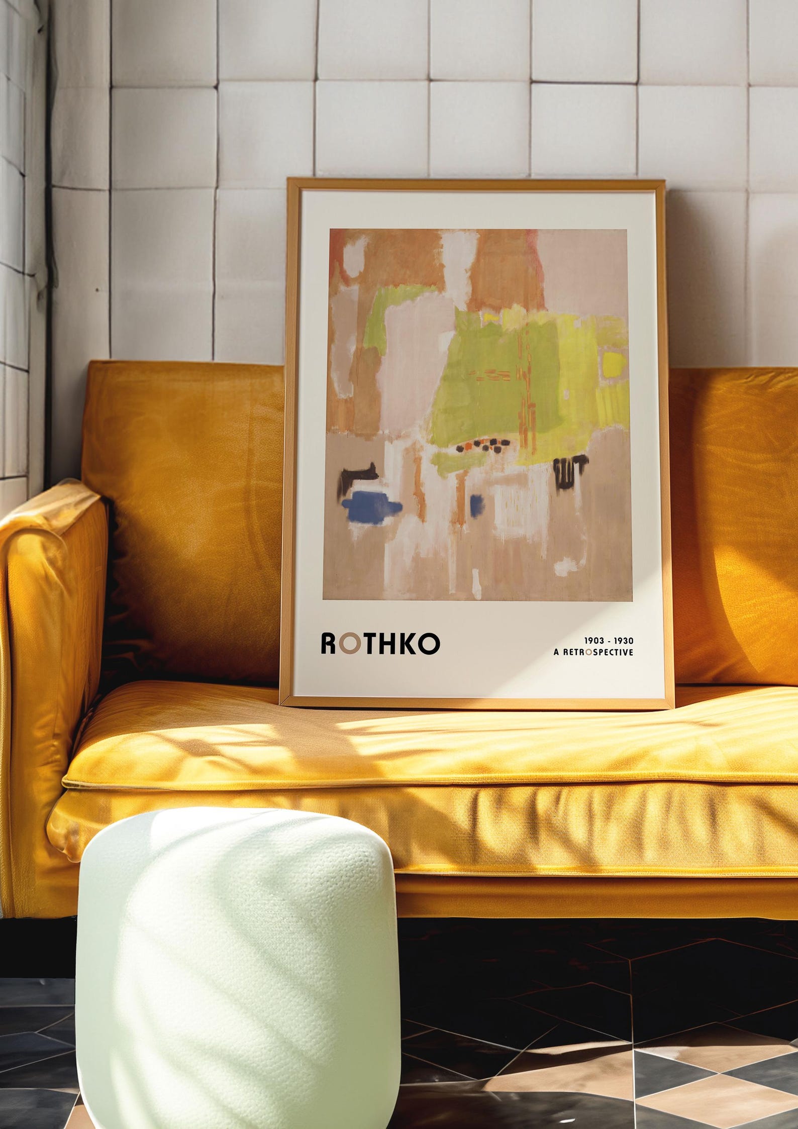 Mark Rothko Netural Mark Rothko Abstract Art Print: Neutral Earth Tones Poster - Etsy