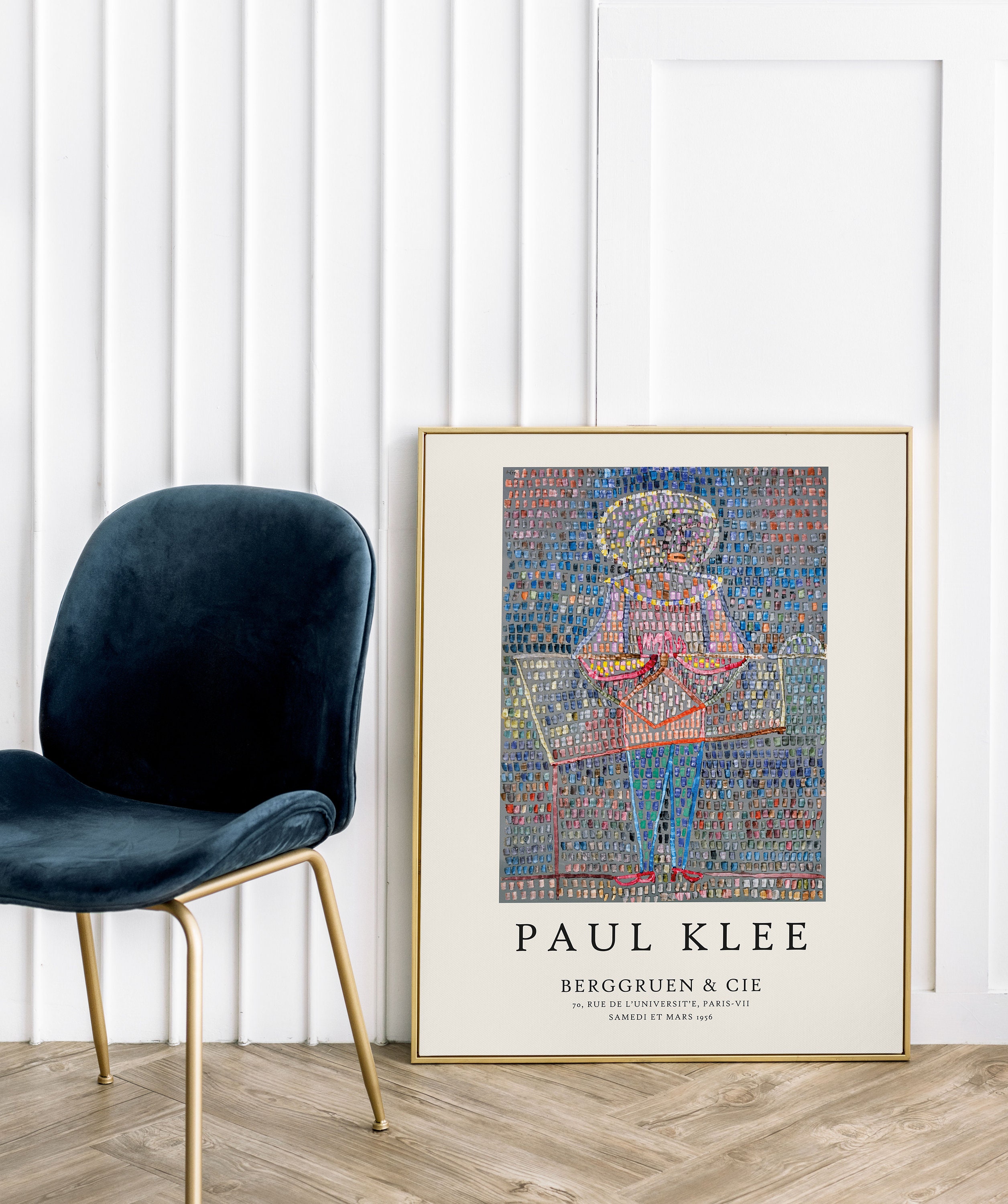 パウル・クレー展ポスター：ヴィンテージ近代美術館プリント - Etsy 日本