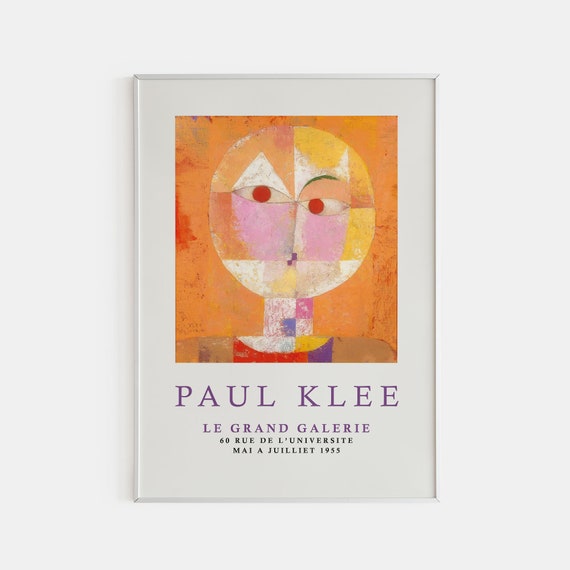 Paul Klee Poster: Abstract Portrait, Museum Quality Giclée Print