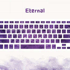 Pegatinas para teclado MacBook (coreano, inglés, hangul, 한-영) - Eternal