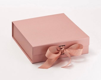 Caja de regalo de lujo, caja de regalo vacía, caja de regalo para padrinos de boda, caja de regalo para damas de honor, caja de regalo para bebés, caja de regalo de cumpleaños, cajas de regalo magnéticas medianas