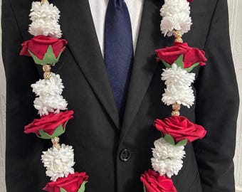 Handcrafted Wedding Garland – Artificial Floral Haar for Indian & Pakistani Bridal Weddings | Phool Mala
