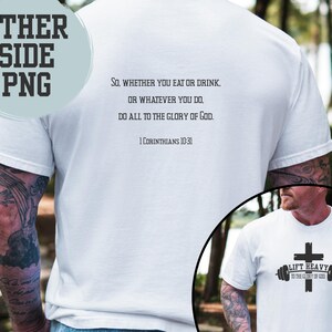 PNG SVG Faith Based Gym Apparel Bible