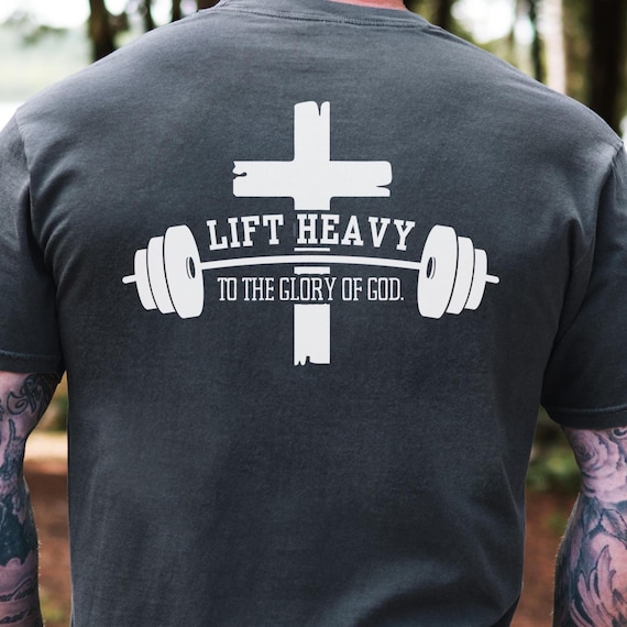 Christian Workout Tshirt PNG SVG Faith Based Gym Apparel Bible Weightlifting Digital Download Scripture Verse Christian Pump Covers Design