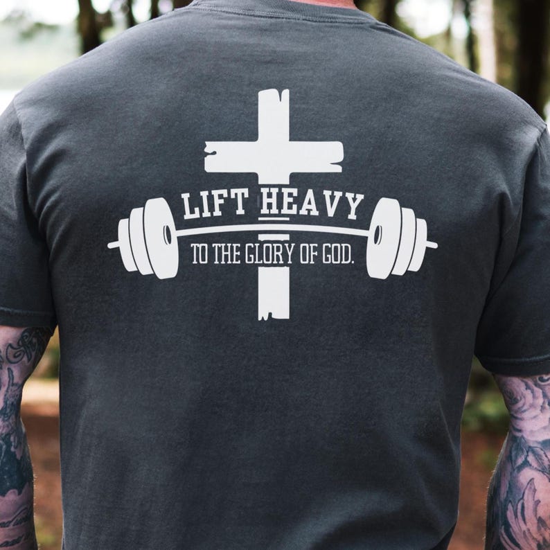 Christian Workout Tshirt PNG SVG