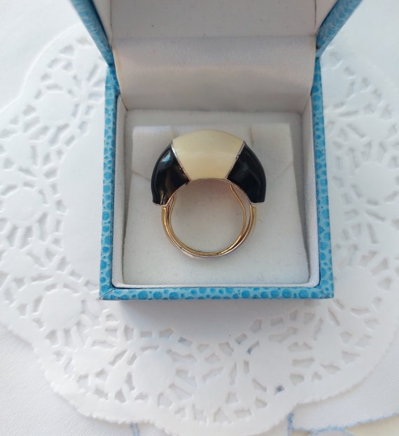 D'orlan 1980s vintage statement ring/Rare collect… - image 1
