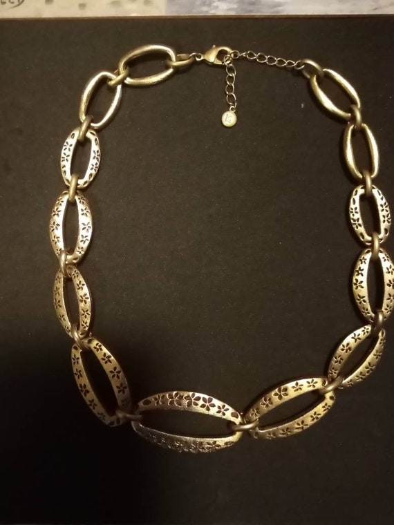 Liz Claiborne vintage reversible necklace. Very s… - image 7