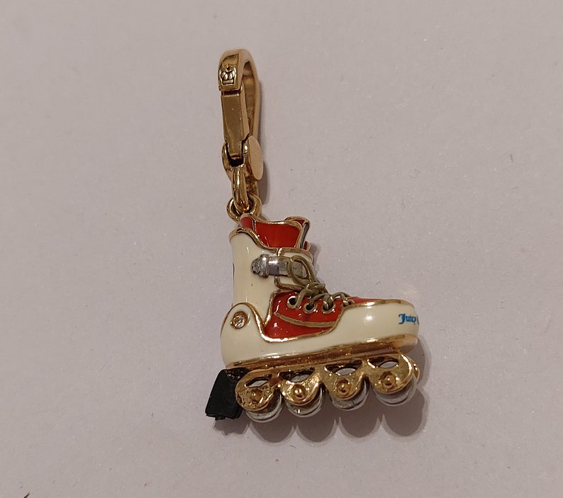 Juicy Couture Roller Skate Charm. Beautifully Detailed. Etsy