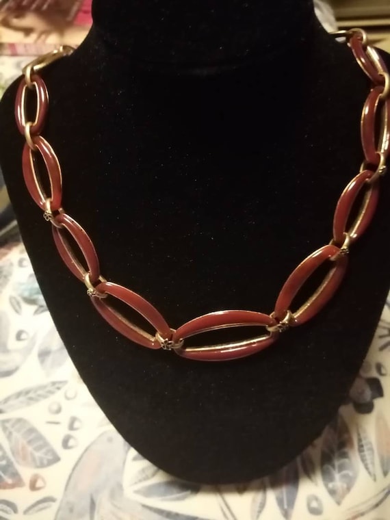 Liz Claiborne vintage reversible necklace. Very s… - image 1