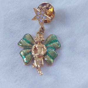 Vintage Kirks Folly whimsical Fairy brooch/pin. Immaculate condition, signed kirks Folly,  very cute and quirky pin. Perfect gift