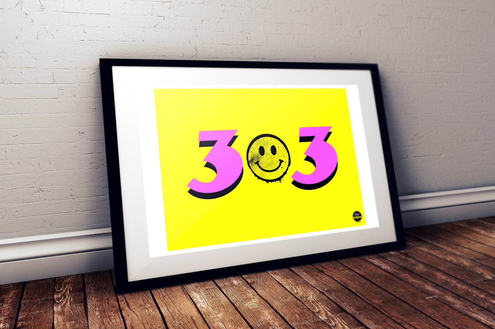 Acid Smiley Face print Acid House Print Smiley Face Print Etsy