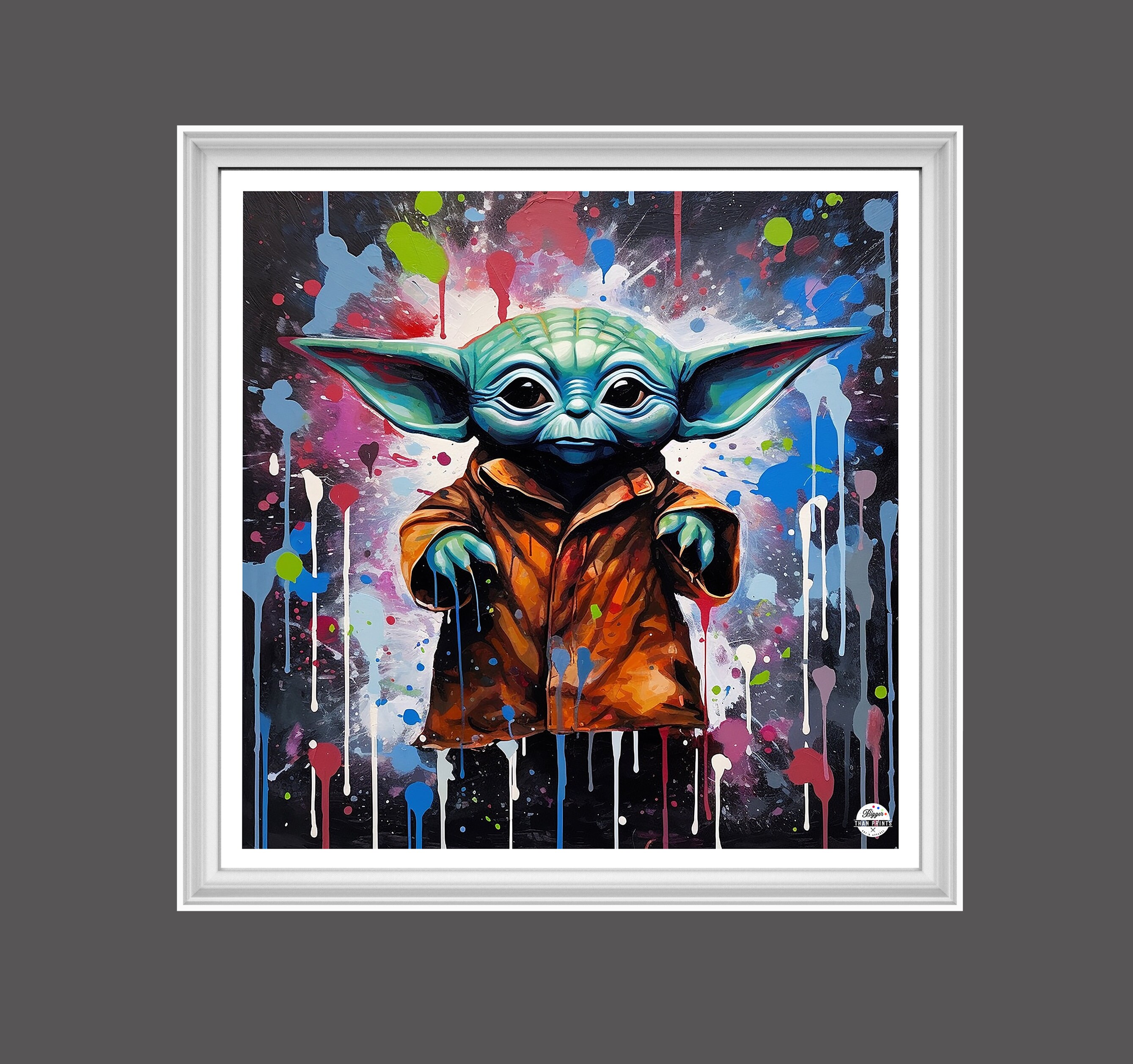 Baby Yoda Print Star Wars Poster, Baby Yoda Wall Art, Star Wars Print ...