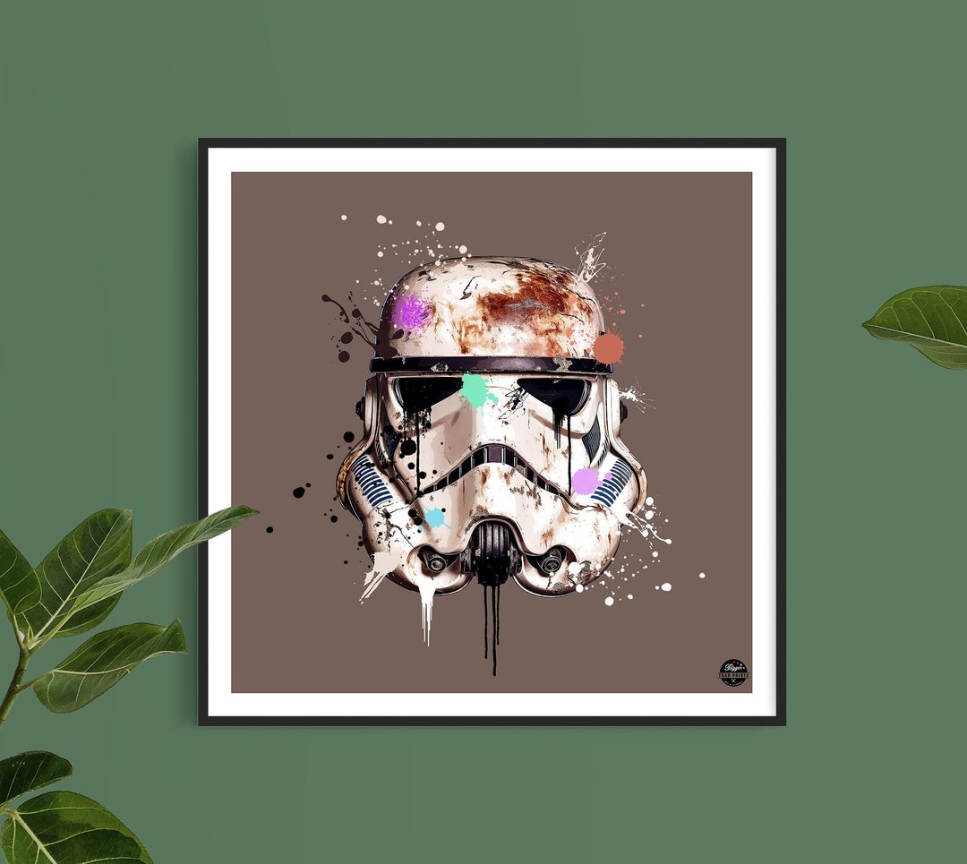 Stormtrooper Print Star Wars Poster, Stormtrooper Wall Art, Star Wars Print, Stormtrooper Poster ...