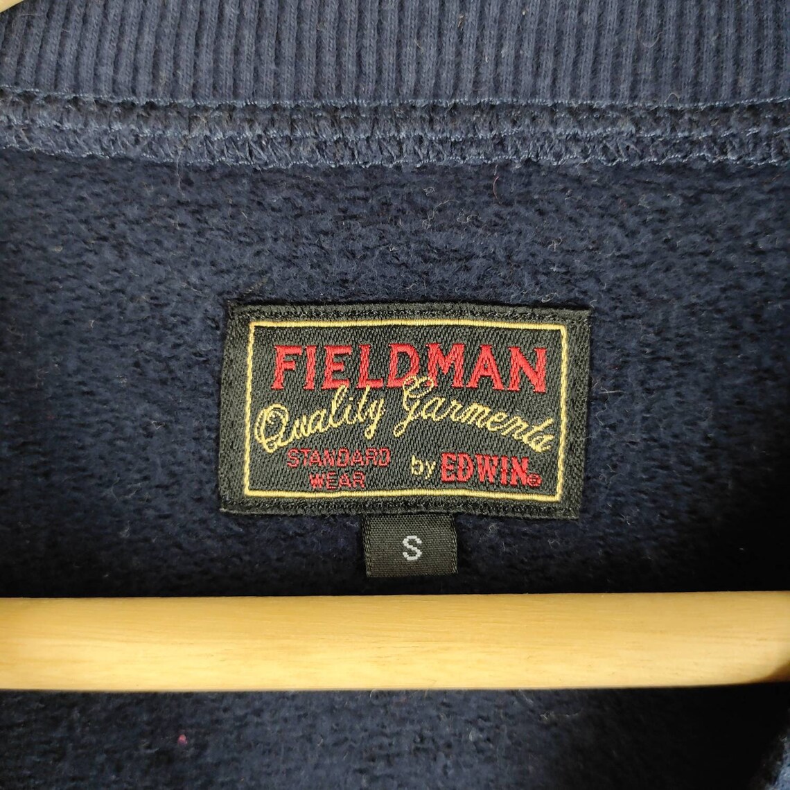 Vintage Fieldman By Edwin Pullover Sweatshirt In Size S Dark | Etsy