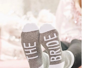 Wedding Socks for Bride socks, Bridesmaid socks, Mother of the Bride Socks, Mother of the groom socks, Father of the bride socks