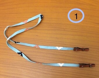 Handwoven Kilim Glasses Strap: Handmade Eyeglass Cord