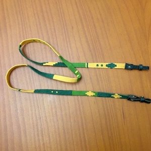 Handwoven Glasses strap / green glasses Straps/ handmade glasses Straps / glasses Straps