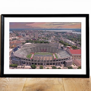 Camp Randall Madison Wisconsin Digital Download Art Print