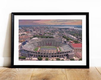 Camp Randall Madison Wisconsin Digital Download Art Print