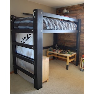 Twin-Sized Loft Bed - Instructions/Plans to Build your own - EASY DIY - instant digital download