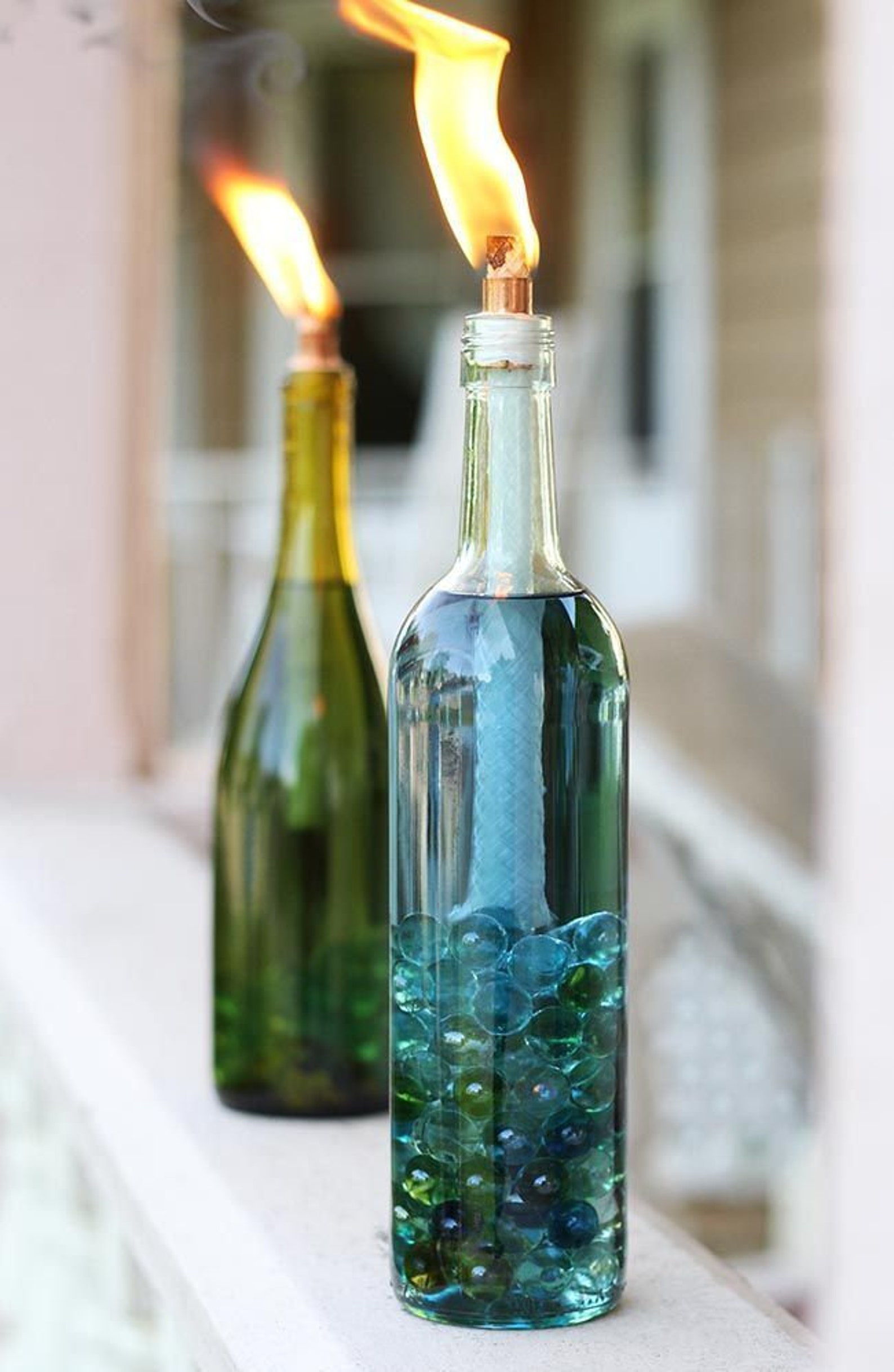 Wine Bottle Torch Kit Includes Long Life Torch Wick Copper Etsy